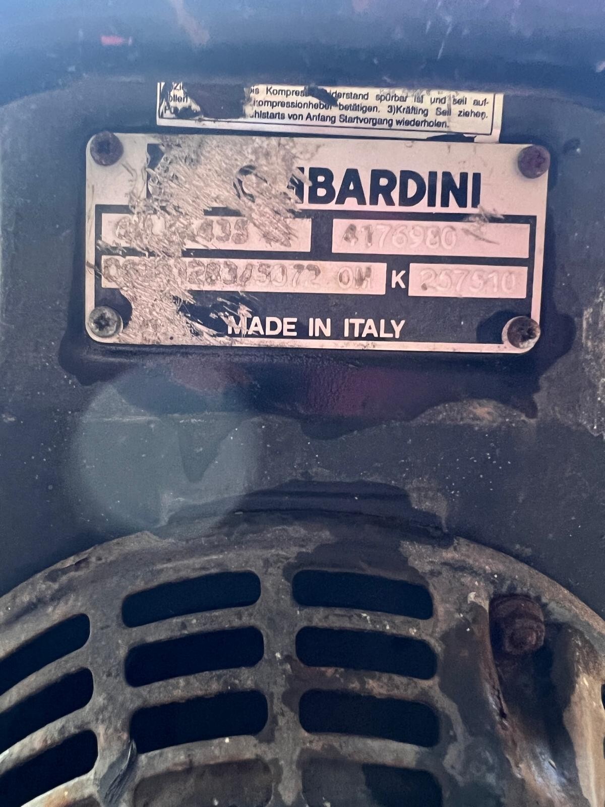 BCS Two Wheeled Tractor Lombardini Diesel Engine with MTS50 Rotavator eBay