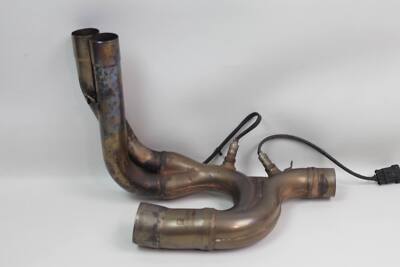 Aprilia Tuono Factory 1100 19-20 Lower OEM Exhaust Headers Header Midpipe Sensor