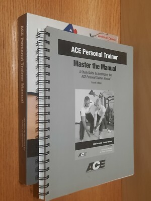 #ad #ad Lot of 2 ACE Personal Trainer Manual with DVD amp; Master the Manual 4th ED $47.95