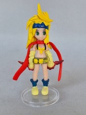 Vintage Final Fantasy X Rikku Figur auf Sockel ca. 5 cm