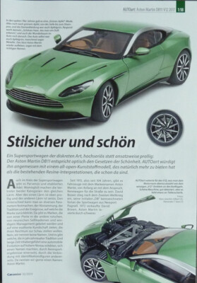 ASTON MARTIN DB11 V12 2017 in 1-18 von Autoart... ein Modellbericht #1910c