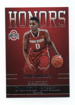 2015 Panini Ohio State Buckeyes Honors insert D'Angelo Russell card
