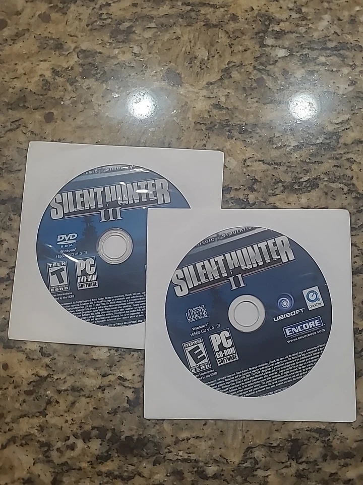 Silent Hunter II/III PC Game DVD/CD-ROM - Image 4 of 4