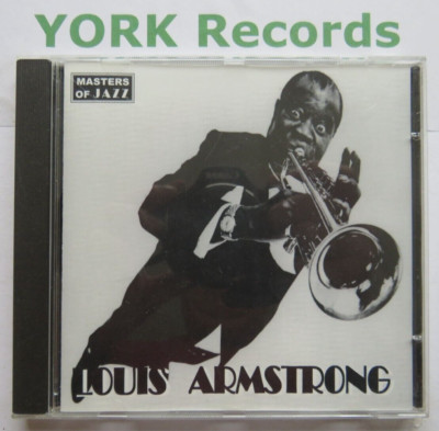LOUIS ARMSTRONG - Masters Of Jazz - Excellent Condition CD Album Duet