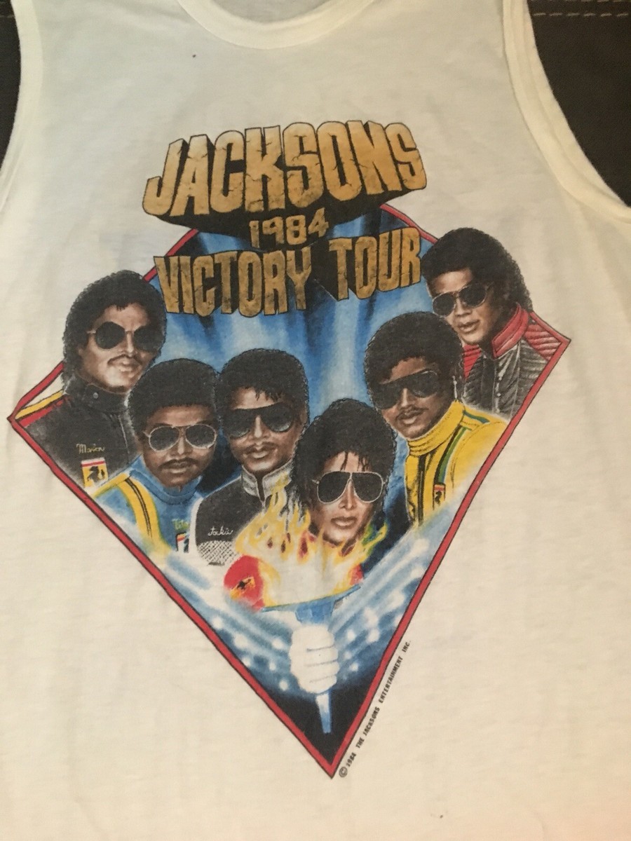 The Jackson 5 - 1984 Victory Tour Tee/ Sz M /Michael Jackson | eBay