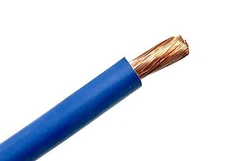 BLUE 6 Gauge AWG Welding Lead Battery Cable Copper Wire MADE IN USA PER FT