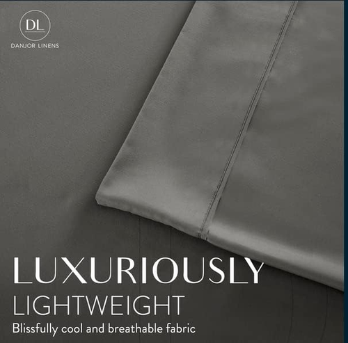 Danjor Linens Queen Size Bed Sheet Set, 6-Piece Hotel-Quality with 4 Pillowcases - Picture 3 of 12