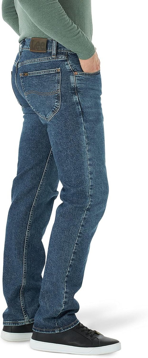Jeans Lee Uomo Regular Fit Gamba Dritta – Steadfast – 33W X 30L – Comfort Elasticizzato - 2