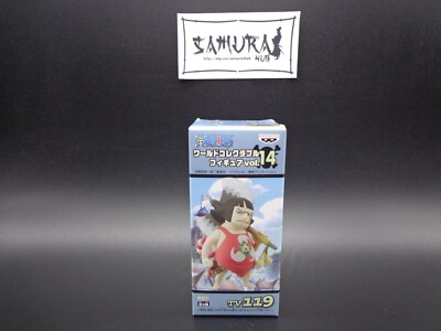 FIGURINE ONE PIECE WCF Wano Kuni Lot de 6 Figurines de Collection Monde