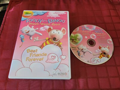 Toopy and Binoo - Vroom Vroom Zoom - Best Friends Forever (DVD) VG