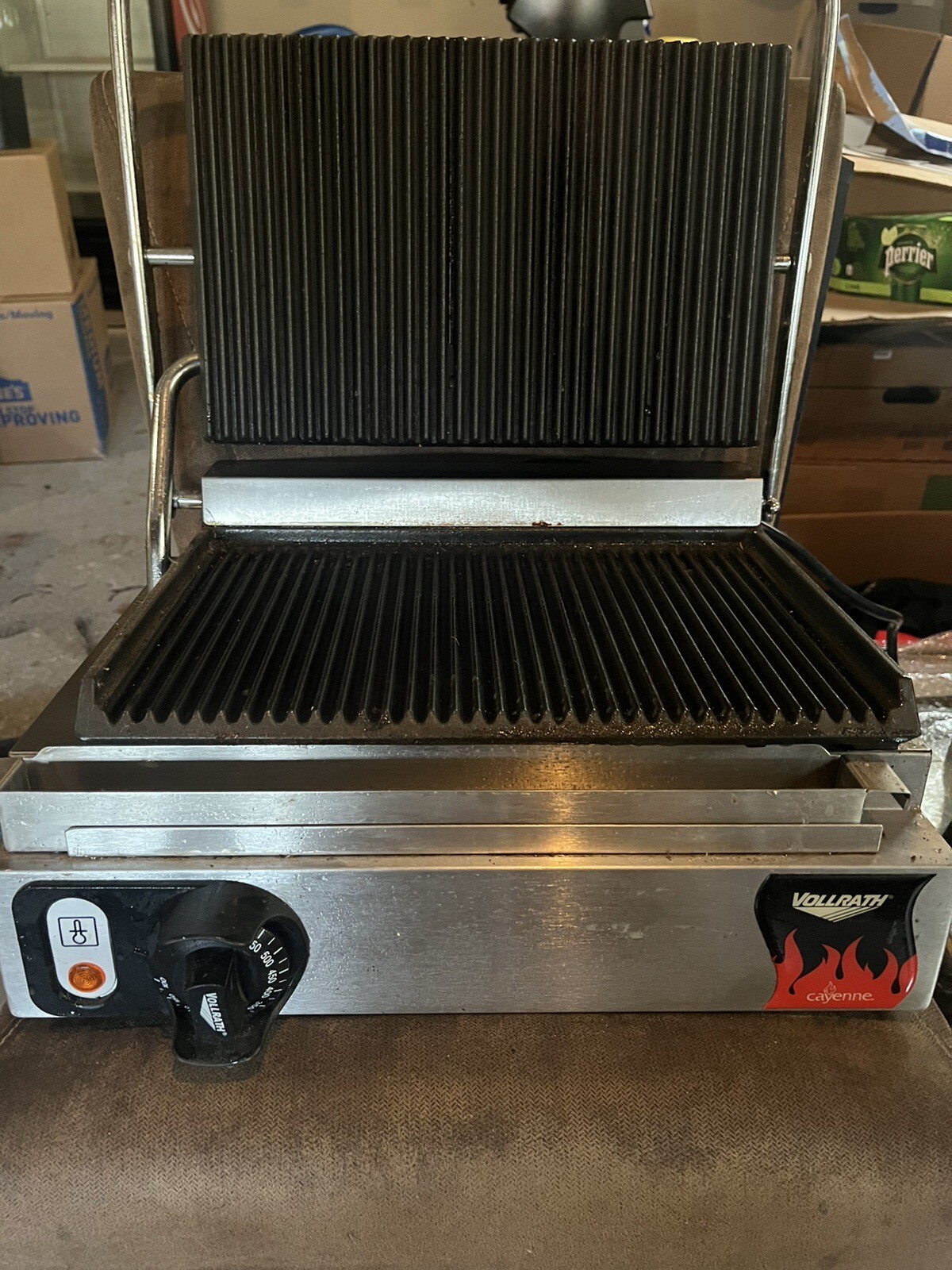Vollrath Commercial Panini Sandwich Grill Countertop Restaurant