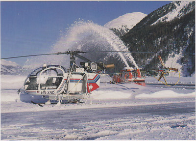 AIR  GRISCHA           -          Aerospatiale SA 315 B Lama  