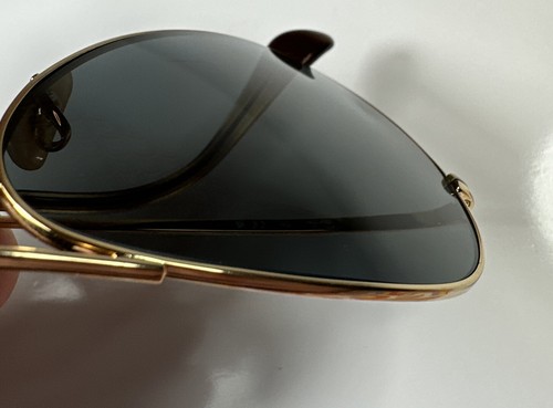 Ray Ban Gold Aviator Metal II Sunglasses/Frames RB 6489 2500 58-14-140 w/Case - Picture 12 of 14