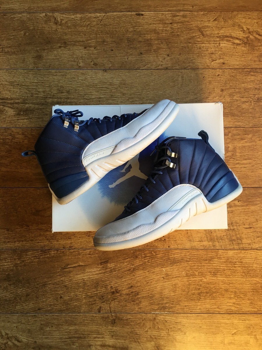 Nike Air Jordan 12 Retro XII Indigo Stone Blue Legend 30690-404