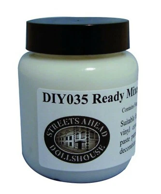 Puppenhaus Tapetenkleister fertig gemischt 100ml Dose Maßstab 1:12 Miniatur Tumdee