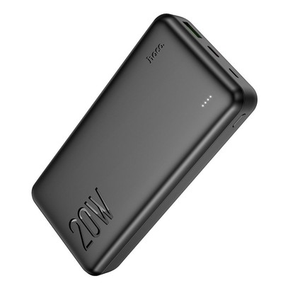 HOCO J87A 20.000mAh Externer Akku Powerbank PD20W + QC3.0 Schnellladung Schwarz