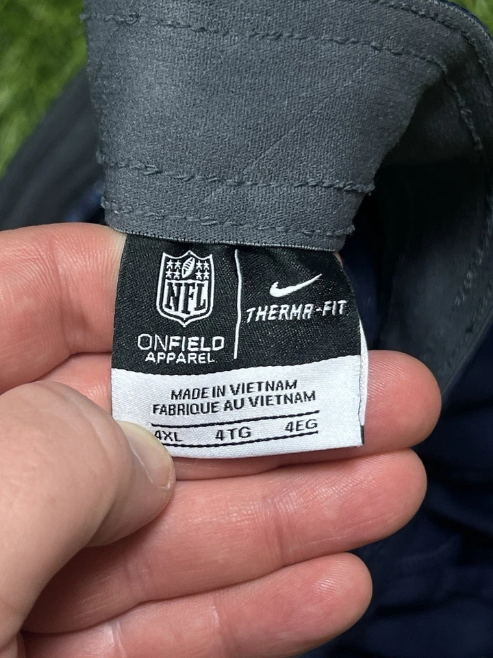 Pantalones deportivos Nike On Field Therma-Fit Los Angeles Chargers NFL usados en juegos para hombre 4XL Foto 3 de 3