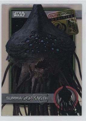 2025 Topps Chrome Star Wars Outer World Oddities Summa-Verminoth #UO-21 0qm1