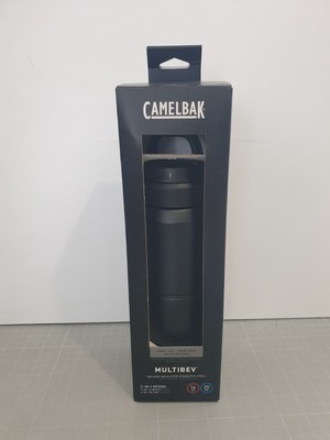 Camelbak MultiBev Vacuum SS Trinkflasche Black/Black 0.5L/0.35L - Mit Werbung