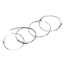 4pcs Universal Violin Strings Replacement Rustproof Steel Core Violin String