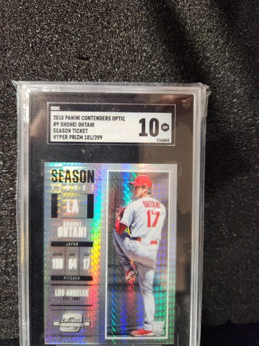 2018 Panini Chronicles Contenders Optic #9 Shohei Ohtani RC