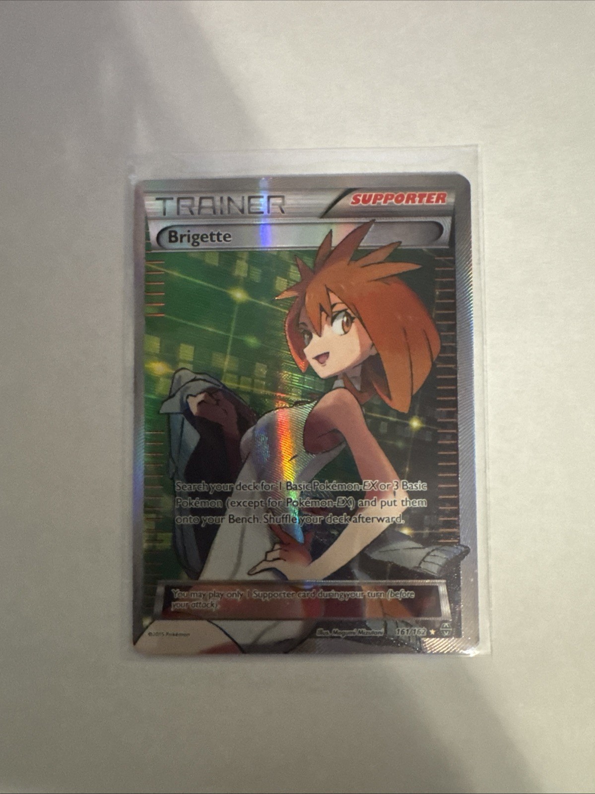 Brigette (Full Art) 161/162 Breakthrough Holo