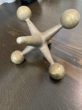 Vintage Metal Jack Jax Mid Century - Heavy Made In Japan 6.5” Retro sculpture