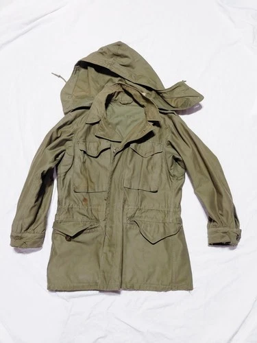 Vintage M-43 M-1943 Field Jacket Size 34 R 1940s Military US Army WW2 Combat