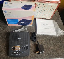 NEW AT T Digital Answering Machine System 1739 Time Day Stamp NEVER USED 2009
