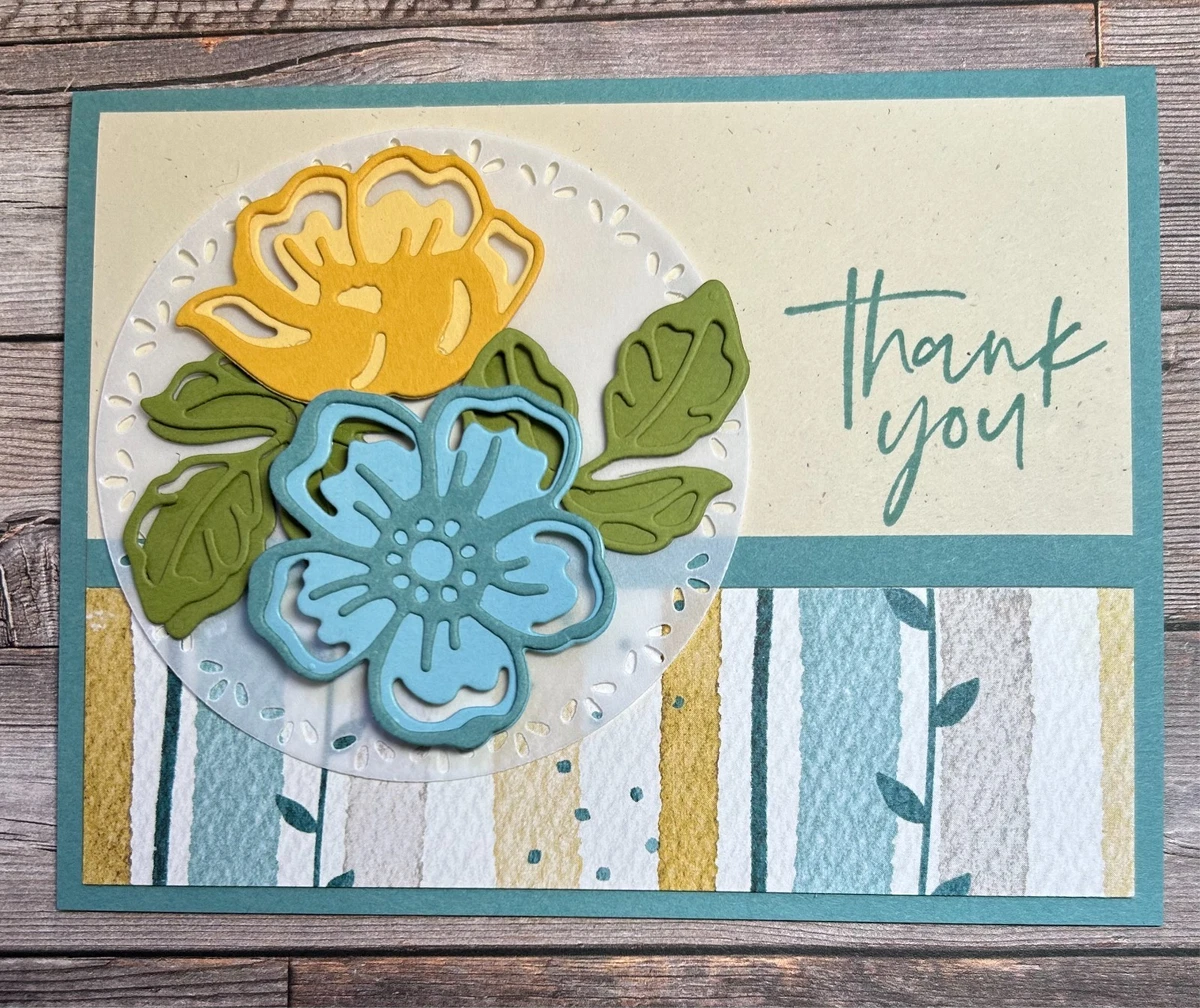 Stampin 'Up! расходные материалы для создания синих карт