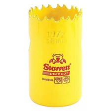 Starrett Dch0112-G Bi-Metal Fast Cut Hole Saw 1-1/2" (38Mm)