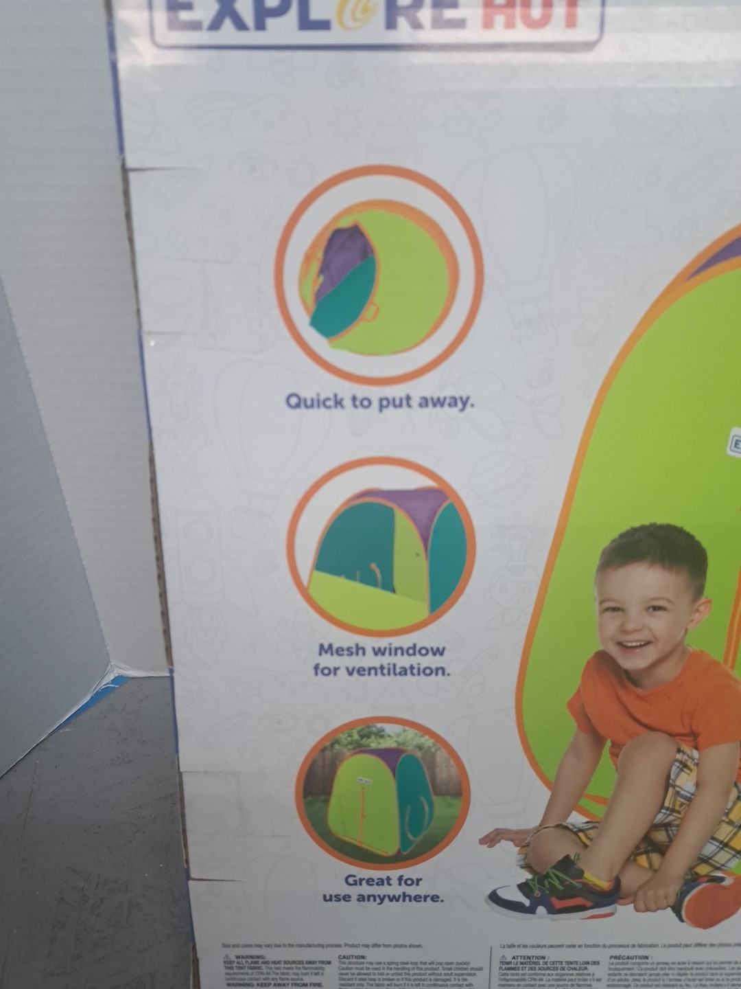 Explore Hut Kids Play Hut Great For Use Anywhere New 