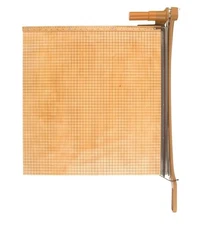 Paper Trimmer, Guillotine Paper Cutter, 24" Cut Length, 15 Sheet Capacity, Cl...