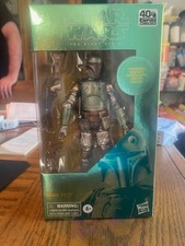 Hasbro Star Wars 6 inch Action Figures - Black Series - Carbonized Boba Fett