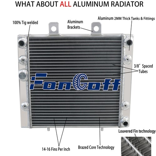Premium Aluminum Radiator For 2009-2013 Polaris Sportsman 500 4X4 Touring HO – Fongoff, 1240520