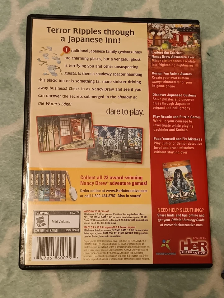 Nancy Drew Her Juegos Interactivos PC/Mac Lote de 2, 23 y 25 Foto 4 de 4