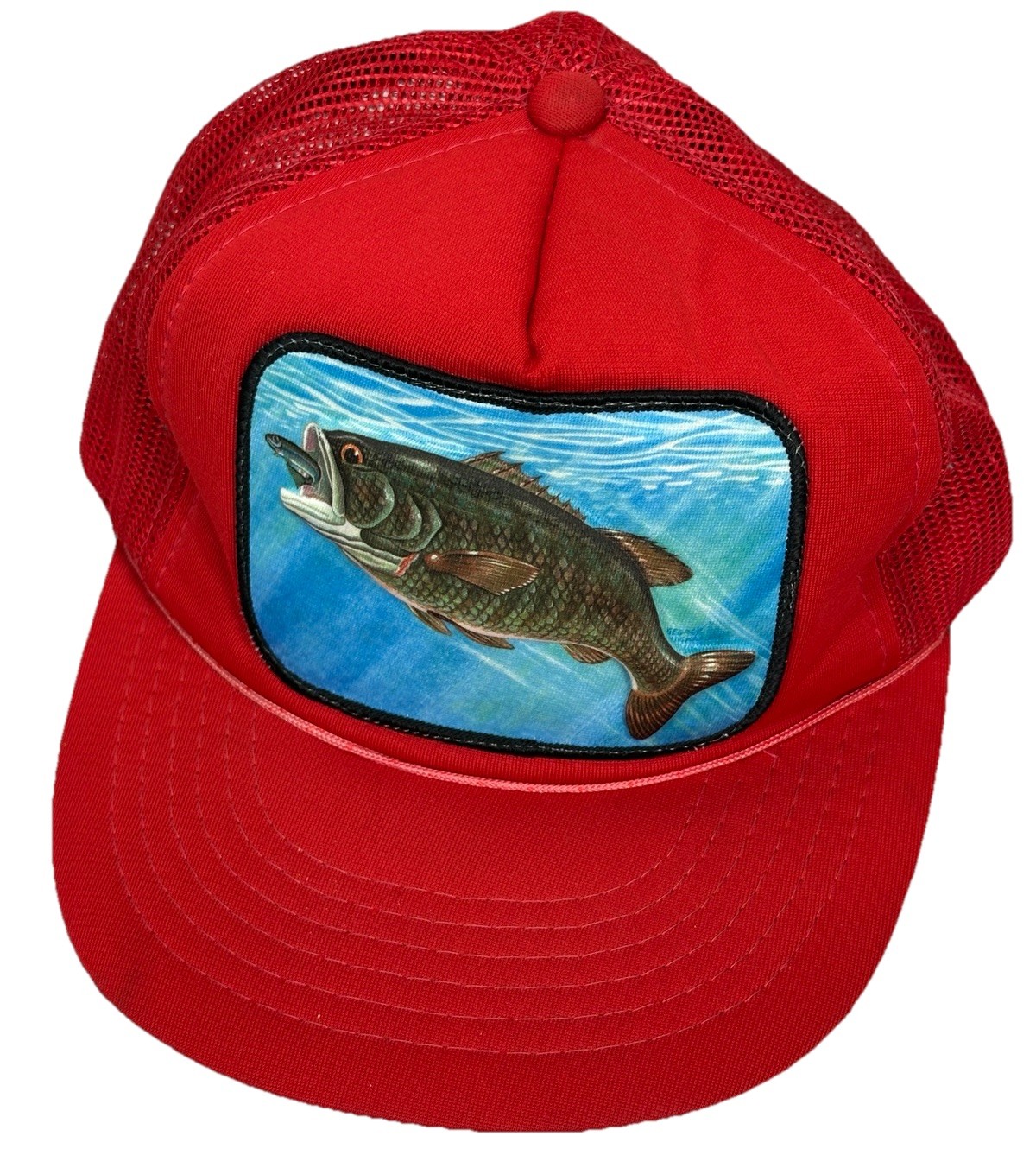 Fishing Mesh Snapback Trucker Rope Cap