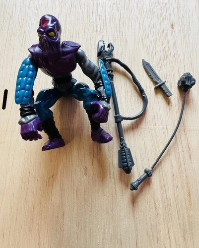 ☆1988 Tmnt Foot Soldier 110% Complete Teenage Mutant Ninja Turtles Playmates☆