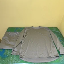 Lot of 2 Milliken Military Small Regular Light Weight Undershirts Base Layer USA