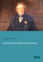 Geschichte Der Italienischen Poesie Leopold Von Ranke