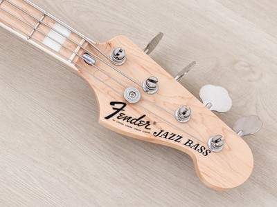 2021 Fender Traditional II '70s Jazz Bass FSR w/ Quilt Maple Top