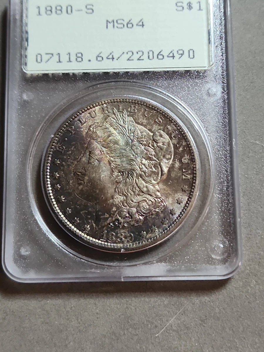 未曾流通1880 年摩根美元硬币(1878-1921) | eBay