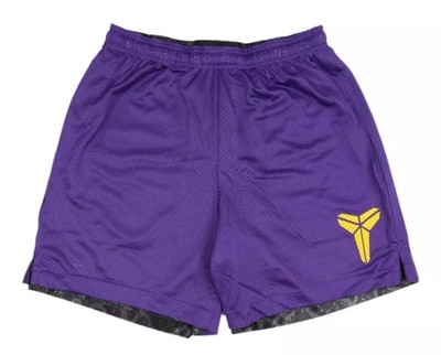 Nike Kobe 2XL Men's Shorts Black/Purple/Yellow Mamba Dri-Fit