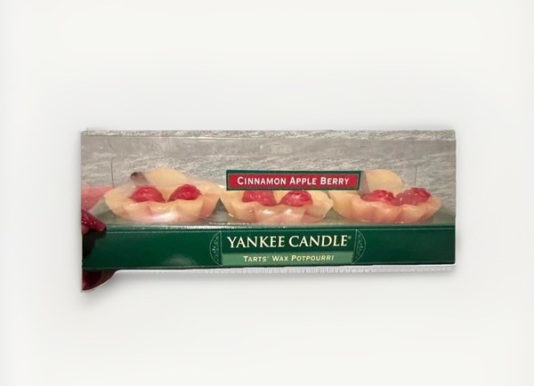 Yankee Candle Wax Derrete Farmers Market Tartas Juego de 3 Canela Manzana Baya Nuevo