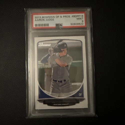 2013 Bowman Draft Picks BDPP19 AARON JUDGE RC Rookie Card MINT PSA 9