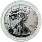2012-S $1 American Silver Eagle Reverse Proof San Francisco Set 1 Coin in Capsl