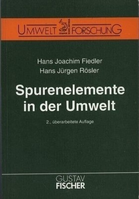 Spurenelemente in der Umwelt Buch Elsevier, München