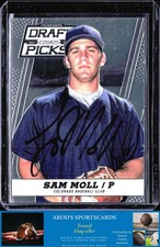 2013 Panini Prizm Perennial Draft Picks *Sam Moll **Card #90** AUTO (RC)