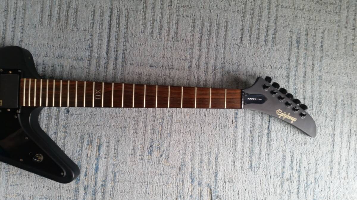 【美品】 EPIPHONE GOTHIC 1958 EXPLORE ギター Epiphone Goth 1958 Explorer Electric Guitar Black