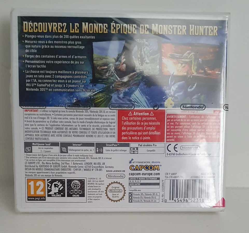 Monster Hunter 3 Ultimate Nintendo 3DS PAL  - Image 2 of 2